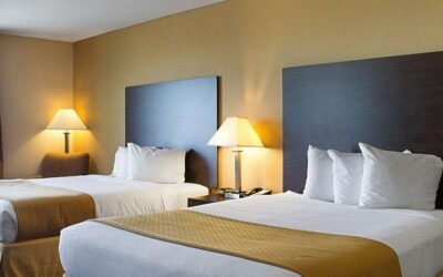 suite with queen beds